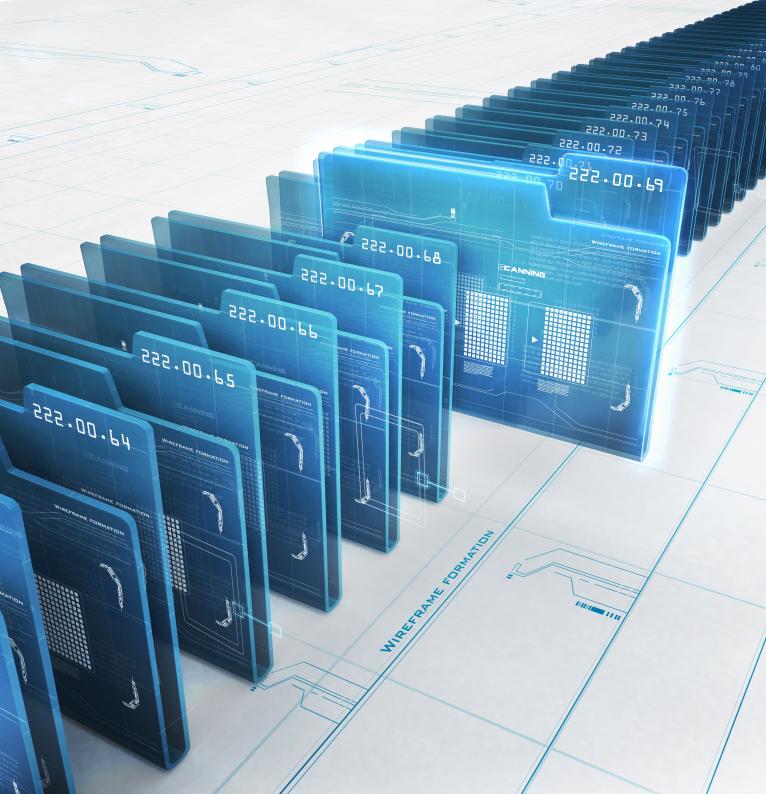 Illustration of a digital archive 